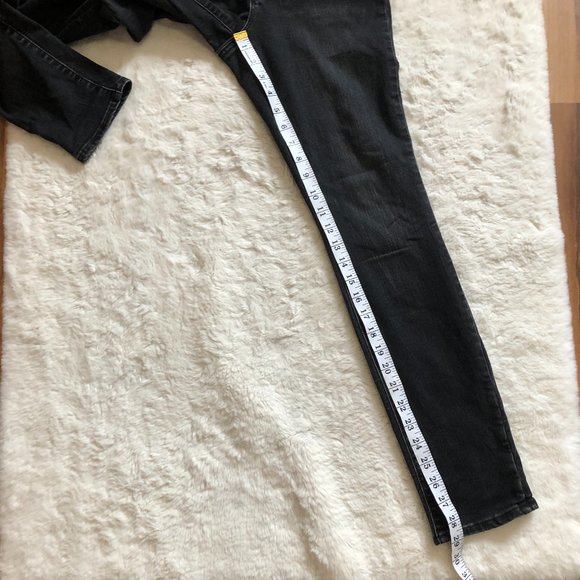 Athleta Sculptek jeans carbon black skinny jeans size 2 - Picture 10 of 10